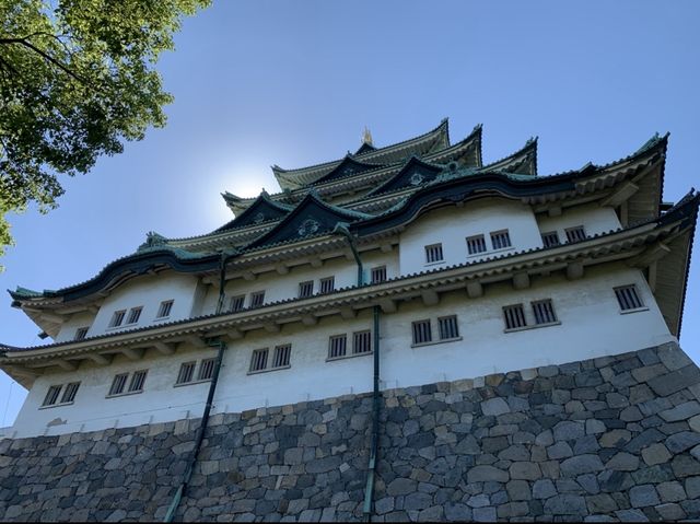 名古屋　金のシャチホコが凄い❗️名古屋城