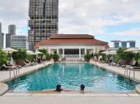 Comprehensive facilities at Raffles Hotel SG