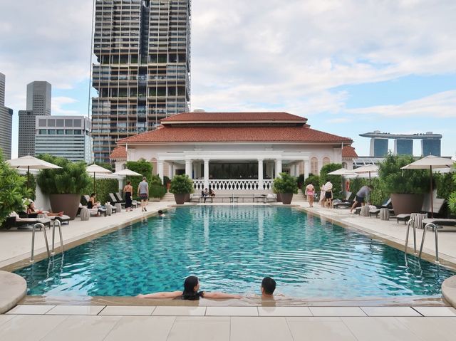 Comprehensive facilities at Raffles Hotel SG