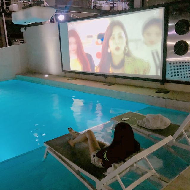 풀빌라더시크릿 북한강점, 밤수영하기 좋은 곳🏊‍♀️