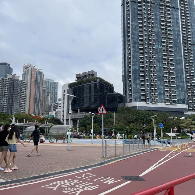 荃灣海濱公園❤️大人小朋友放假放風之地