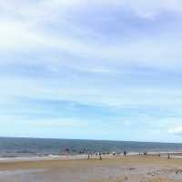 Bicycle riding on the Beach