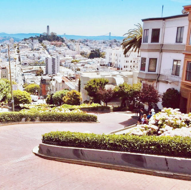 The Famous Lombard Street 