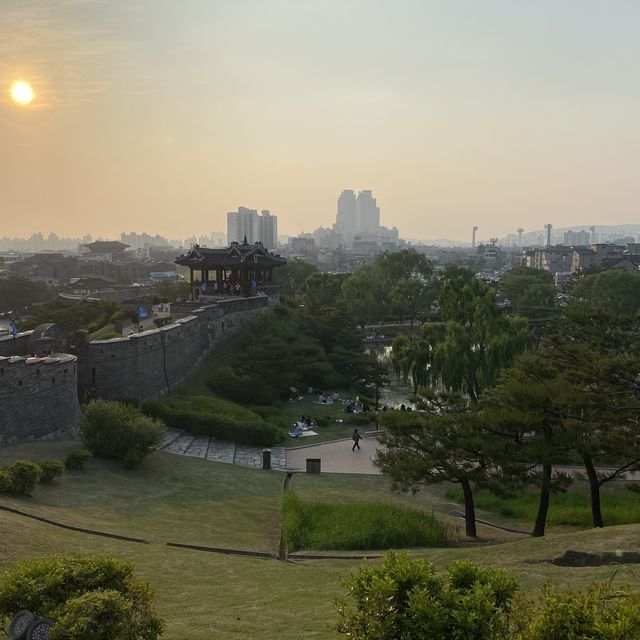 노을명소, 수원의 화성행궁