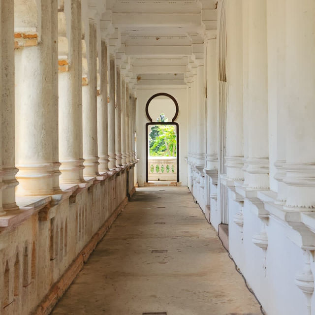 The inside of the mansion