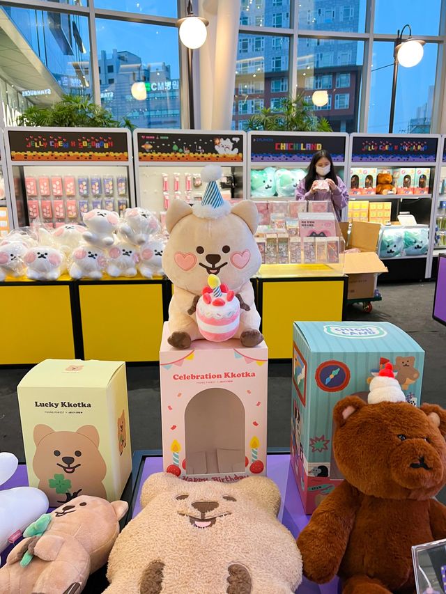 귀여운 젤리크루 캐릭터들이 가득한 팝업스토어🤎