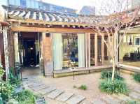 韓国ソウル 仁寺洞の伝統茶カフェ「ハノクチャッチブ」