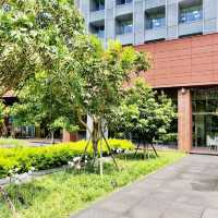 風景美好的Courtyard by Marriott Taipei 台北六福萬怡