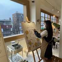 혼자가기 좋은 힐링 드로잉 카페! "혜화 그림제작소"
