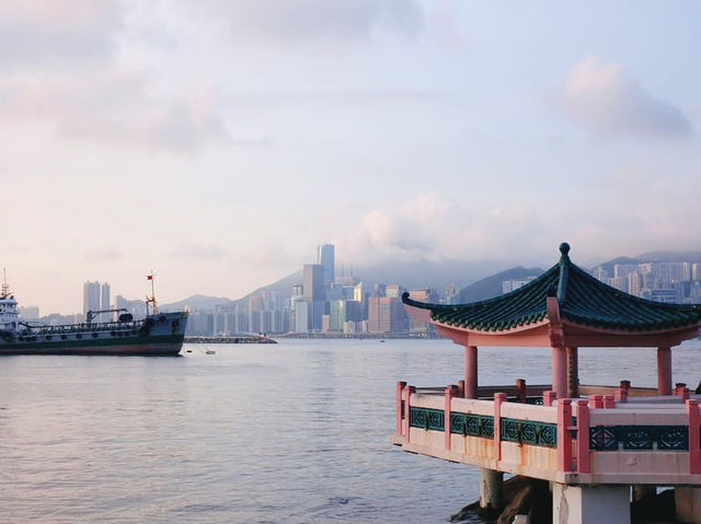 海心亭睇日落 海心亭睇日落