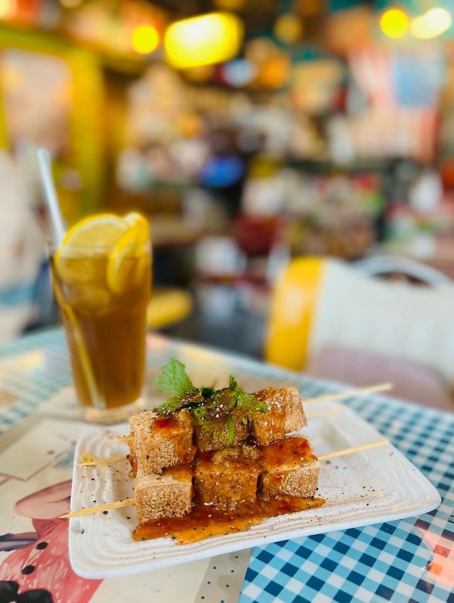  美國50年代主題風素食餐廳