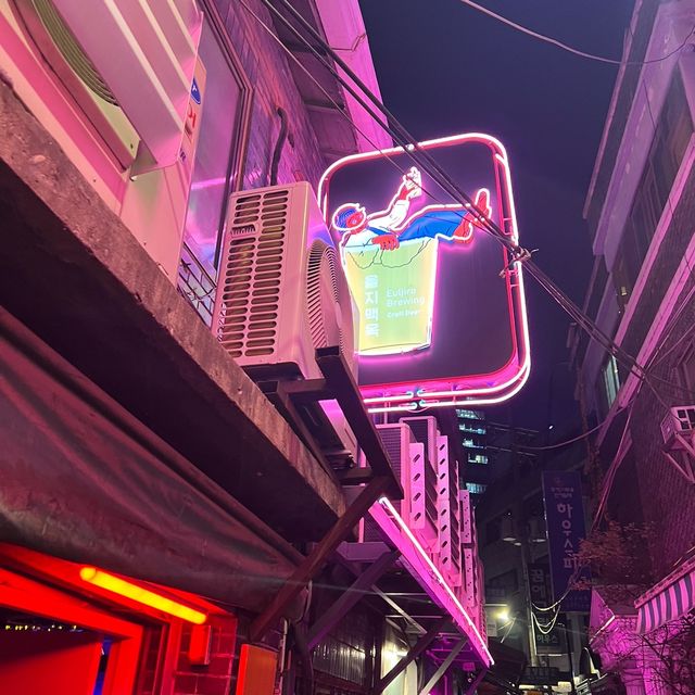 韓国/ソウル【乙支路3街】超ローカル🤍ビール好きの方に行ってほしいお店🍺💕
