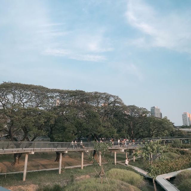 สวนเบญจกิติ สวนป่ากลางกรุง!!!