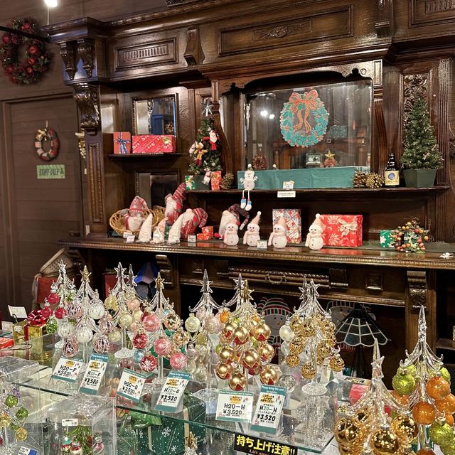 오타루의 크리스마스 분위기 가득한 상점들 🎄