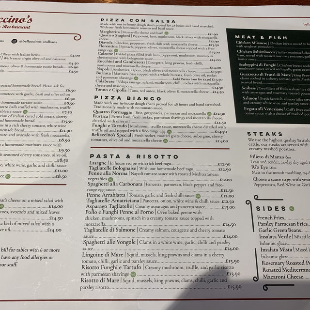 St Albans 特色意大利餐廳