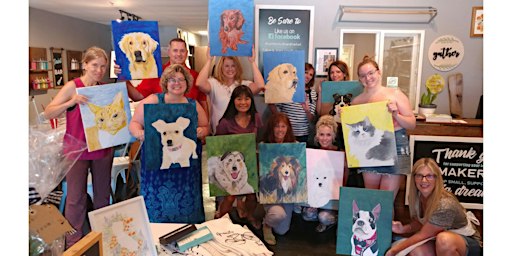 Paint A Portrait of Your Pet at Device (R St. Ice Blocks) w/Carrie! | Device Brewing (Ice Blocks)