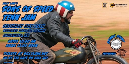 Billy Lane's Sons of Speed Tenn Jam 2024 | Tennessee National Raceway