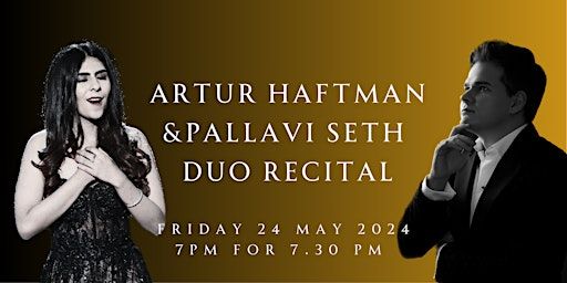 Duo Recital: Pianist Artur Haftman and Singer Pallavi Seth | Ognisko Polskie - The Polish Hearth Club
