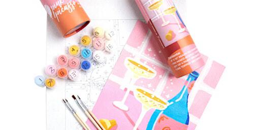 Pink Picasso Painting Night | Blush Farms Cork + Board