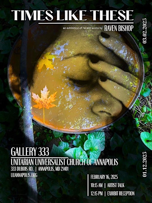 Times Like These - Artist Talk & Reception at Gallery 333 | Unitarian Universalist Church