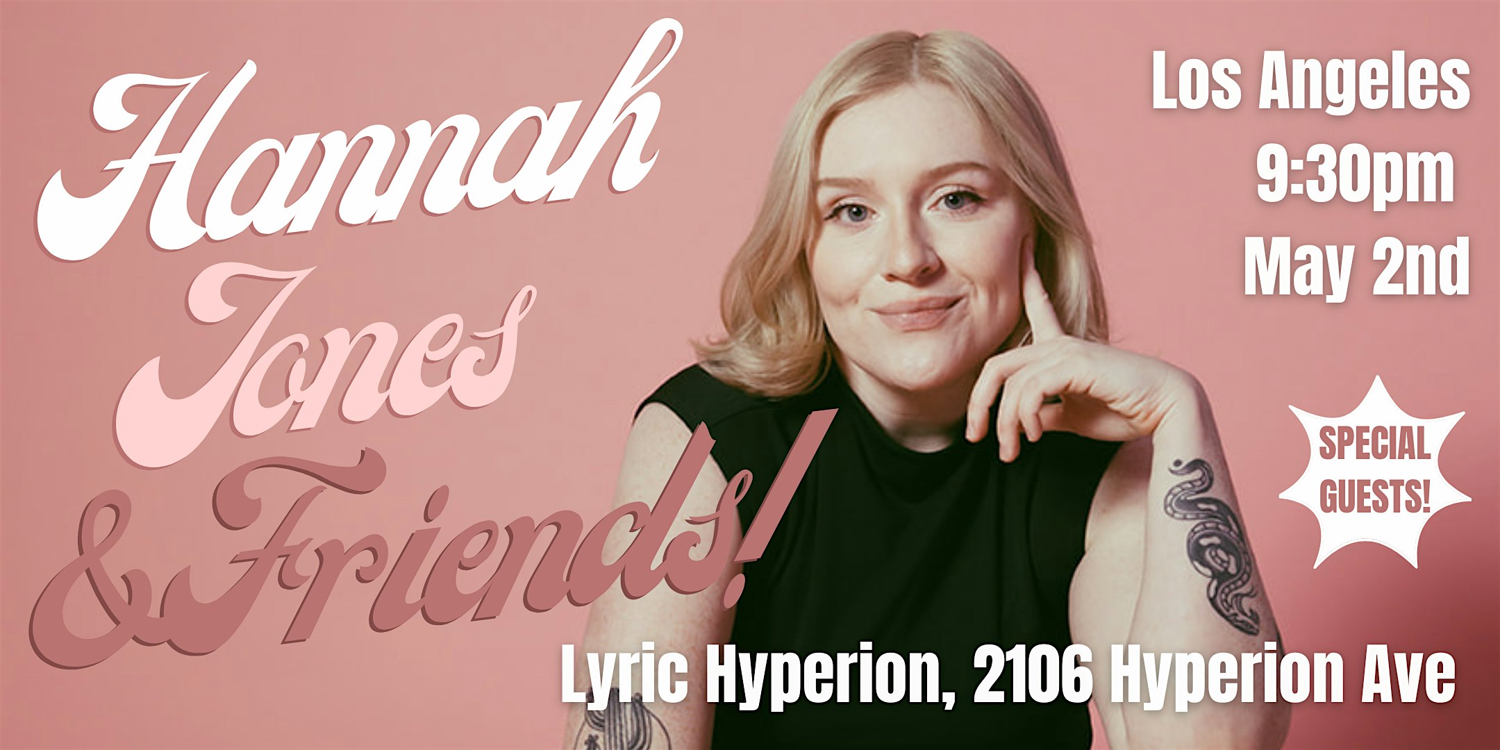 Hannah Jones & Friends | Lyric Hyperion Theater & Bar