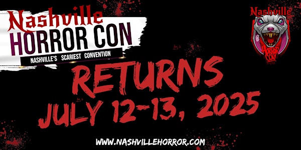 Nashville Horror Con 2025 | Farm Bureau Exposition Center