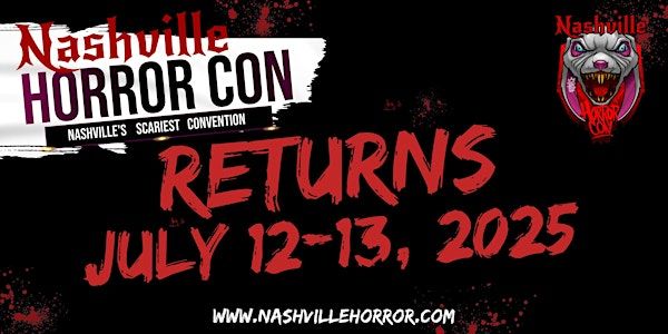 Nashville Horror Con 2025 | Farm Bureau Exposition Center