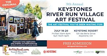 9th Annual Keystone River Run Village Art Festival | 120 Ida Belle Dr