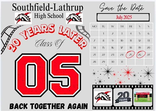 Southfield-Lathrup Class of 2005-20 Year Reunion | Chandelier Detroit