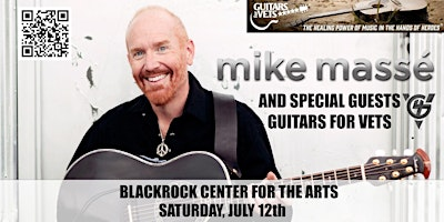 Mike Massé: Epic Acoustic Classic Rock in Germantown | BlackRock Center for the Arts