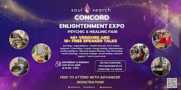 SoulSearch Concord Enlightenment Expo - Psychic & Healing Fair ~ SAT&SUN | Hilton Concord