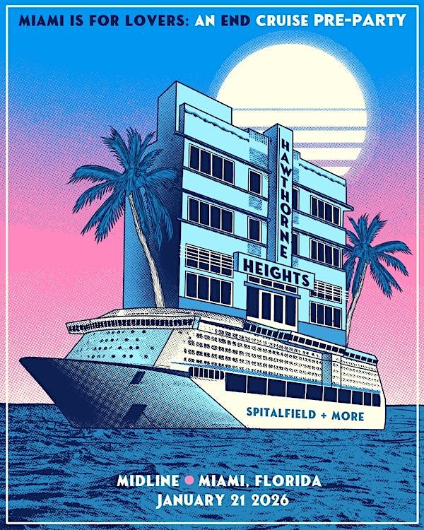 Hawthorne Heights w/ Spitalfield at Midline | Wed 1.21.26 | Midline Miami