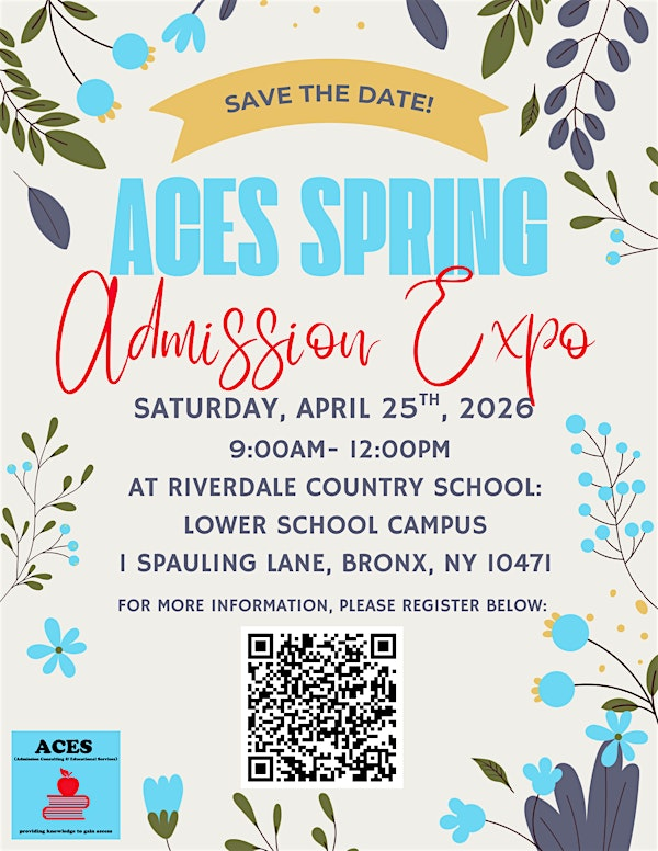 2026 ACES Admission Spring Expo | Riverdale Country School - Lower School (River Campus)