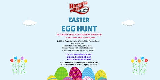 2026 Easter EGG HUNT | Hatfield Farm
