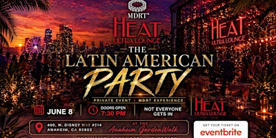 The Latin American Party | HEAT Ultra Lounge