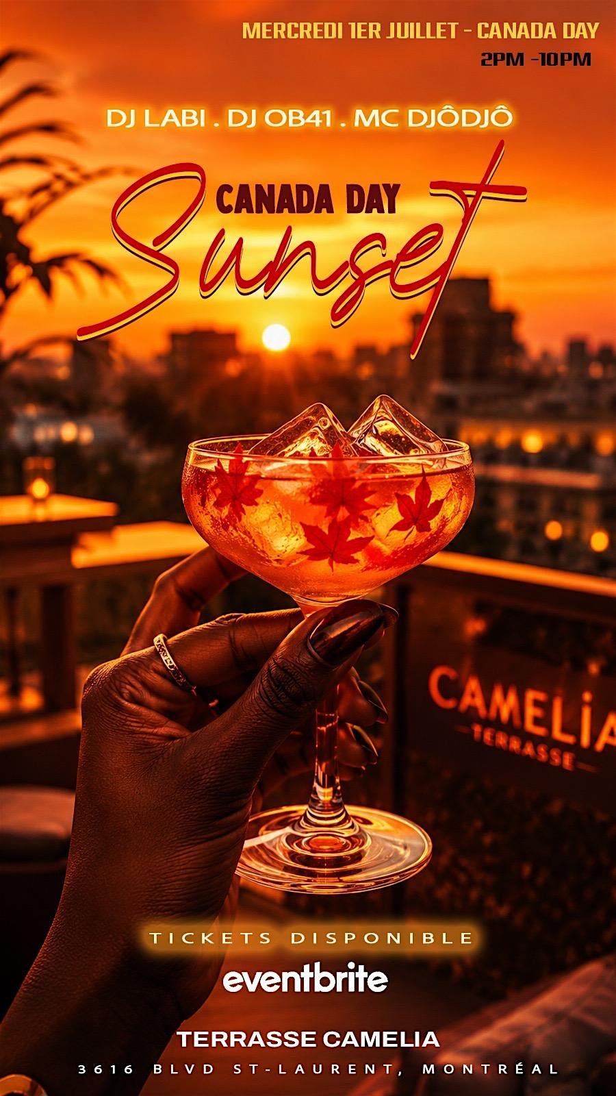 CANADA DAY SUNSET | Camelia