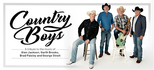 Country Boys - A tribute to the music of Alan Jackson, Garth Brooks, ... | Salle Lisa LeBlanc