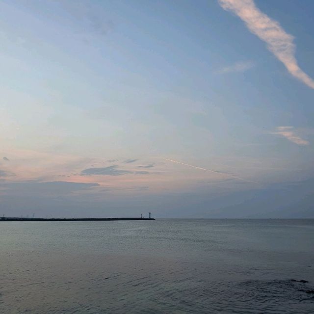 제주 서쪽 세화해변 밤산책