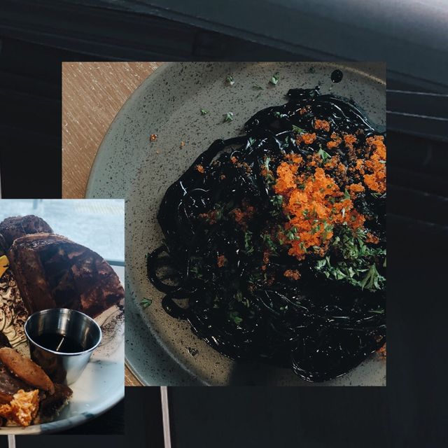 轉角有間黑白cafe🤍🖤