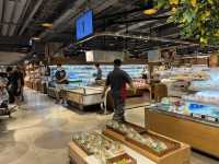 台北微風超市，好多異國料理及極品的食材都在這裡