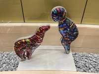 Elegant hotel art