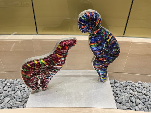Elegant hotel art