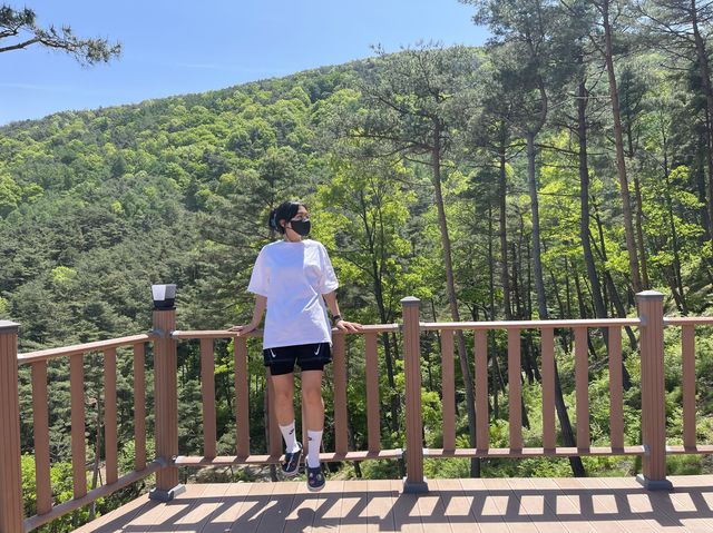 [경남/산청]산청 자연속에서 걷는 출렁다리 무릉교❣️