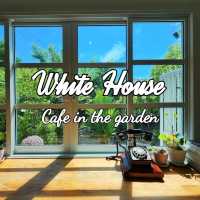White House Cafe in the garden
