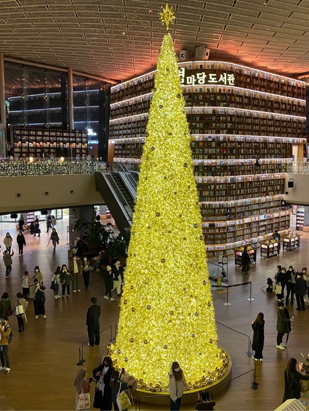 서울 크리스마스 스팟 🎄코엑스 별마당도서관