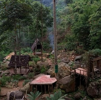 Cigorobog Waterfall, Sumedang