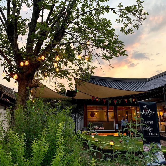 노을질 때 가장 예쁜 전주한옥마을 🌅