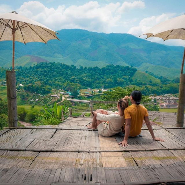 สะปันซีวิว หมู่บ้านสะปัน จังหวัดน่าน ⛰