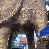 ไหว้สักการะท้าวเวสสุวรรณวัดบางจาก จังหวัดนนทบุรี