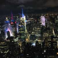【ニューヨーク】ニューヨークの摩天楼を360度体験！一度は夜景を絶対見てほしい🫶